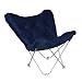 Microfiber Butterfly Chair - Academy Blue