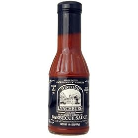 Historic Lychburg Tennessee Whiskey Barbecue Sauce 100 POOF! - Hot & Spicy