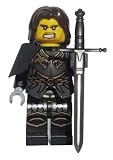 LEGO Dragon Knight (Medieval Templar) - LEGO Kingdoms Castle Minifigure with Full Armor and Claymore Sword