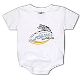 Manchester Wolves Arena Football Logo Infant Onesie - White - 12 Month