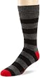 2(x)ist Mens Hybrid Striped Crew Socks