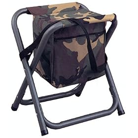 Deluxe ''Quiet Camo'' Folding Chair W pouch by 