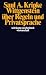 Wittgenstein über Regeln und Privatsprache: Eine elementare Darstellung