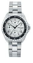 Police Navy II Stainless Steel with Silver Dial Gents Watch