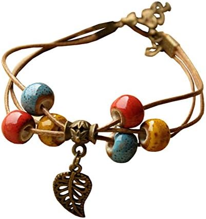 Pink Universe Exotic Classical Bead Ceramic Bracelet Stylish China Bracelet