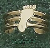 Anderson Jewelry North Carolina Tar Heels Tar Heel Gold Toe Ring