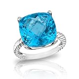 Asher Blue Topaz Ring