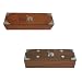 2 Wooden Jewelry Boxes With Camel Shape Metal Engraved On Top & Velvet Lined Inside (Free Shipping) Wbox0096