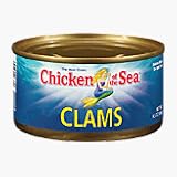 CHOPPED CLAMS, 12 pack of 6.5 oz cans