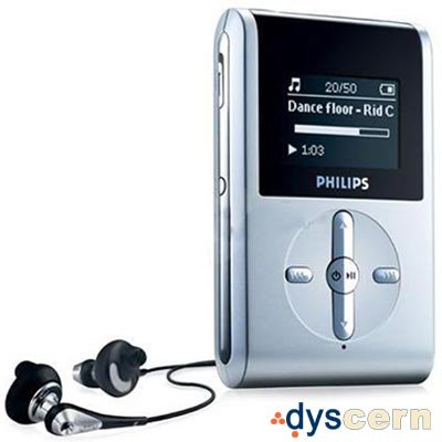 HDD082 Philips 2GB MP3/WMA Player with FM Tuner