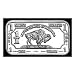 LOT of 50: 1 Gram Solid Silver Buffalo Bullion Bars
