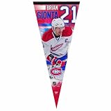 NHL Montreal Canadiens Brian Gionta 17-by-40 Inch Premium Quality Pennant