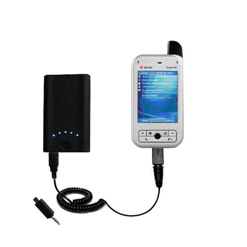 High Capacity Rechargeable External Battery Pocket Charger for the Audiovox PPC 6700 - uses Gomadic TipExchange Technology