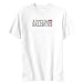 T-Shirt White Elegant Flag 