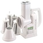 SAVE $27.99 - Presto 02970 Professional SaladShooter Electric Slicer/Shredder, White $42.00