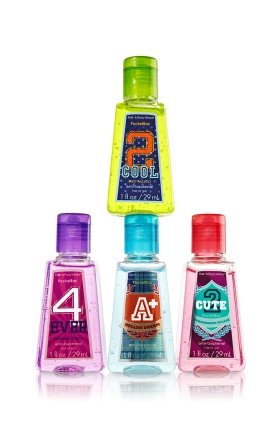 Bath and Body Works Varsety PocketBac Anti Bacterial Hand Gel