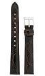 Watch band Genuine Crocodile 14mm Brown Watch band Genuine Crocodile 14mm Brown