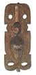 Wood mask, 'Scorpion Curse' Wood mask, 'Scorpion Curse'