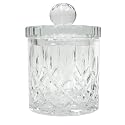 Block Crystal Olympic Collection Biscuit Barrel