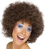 Brown Economy Curly Wig