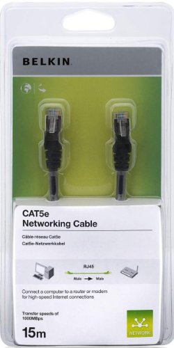 Belkin Cat6 STP Patchkabel 15 m schwarz Preisvergleich