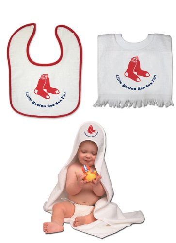 Boston Red Sox Bib - Color Trim Snap