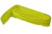10 Foot Long x 2″ Wide x 1/8″ Thich Yellow Polyester Tow Strap. 2400-Lb Rating.