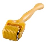 Pixnor@ MT3 Series 192 Needles Micro Needle Roller Derma Roller Medical Therapy Skin Care Tool - 0.25mm Needle Length (Yellow)