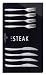 Auerhahn Silk 8-tlg.Steakset Edelstahl matt in Geschenkverpackung