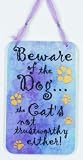 Outdoor Living : Beware Of Dog Sentiment Sign