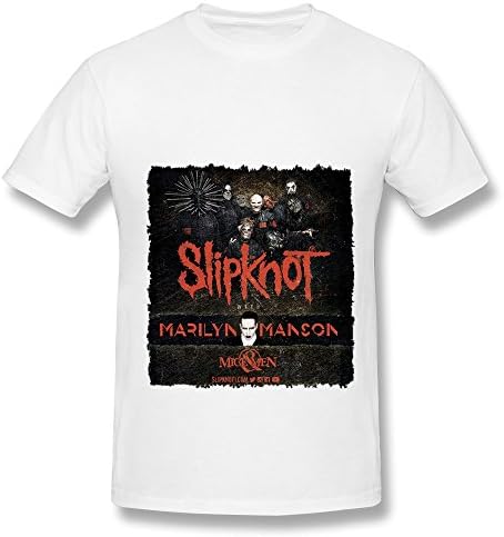 Slipknot Tour 2016 Poster Fashion T Shirt For Men White