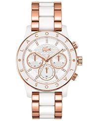 Lacoste Charlotte Chronograph Stainless Steel - Rose-Gold Womens watch #2000804