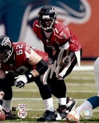 Michael Vick Autographed/Hand Signed Atlanta Falcons 8x10 Photo #10