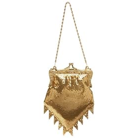 Click here to buy Savanna Vintage Metal Mesh Frame Evening Bag by Savanna.