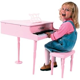 Baby Grand Piano-Pink by Schylling
