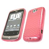 iTALKonline ProGel PINK Super Hydro Gel Protective Armour/Case/Skin/Cover/Shell for HTC WildFire Wild Fire Andriod SmartPhoneby iTALKonline