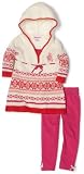 Little Lass Baby-girls Infant Fair Isle 2 Piece Sweater Dress Set