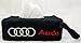 Audi Car Seat Tissue Box Cover Holder Case Black