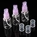 TOOGOO(R) 10x 30ml Purple Clear Plastic Makeup Water Spray Atomizer Bottle Container Pump