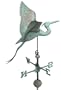 Good Directions 606AZ Large Roofmount Blue Heron Weathervane