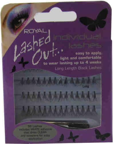 Royal - Lashed Out - Individual Lashes - Long - Black