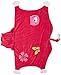 Kidorable Pink Lucky Cat All-Cotton Hooded Towel for Girls w/Fun Cat Ears, Paws, Flowers