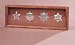 OLD WEST marshal sheriff BADGE SHADOW BOX wall decor NU