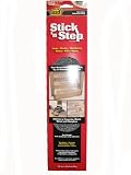 M-D Building Products 2-3/4-by-14-Inch Stick'n Step Anti-Skid Tread, Gray #46586