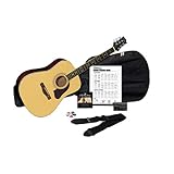 Silvertone SD3000PAK NA Acoustic Guitar Pack, Natural