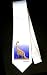 Party Decoration Necktie with dinosaur, reptile, ness, monster, loch