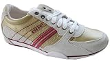 Diesel Parapat Gold Womens Sport Fashion Shoes Trainers