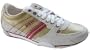 Diesel Shoes Womens Parapat Gold with Pink Size 8.5