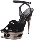 Pleaser Womens Fascinate-638/BS/PCH Platform Sandal Sandal