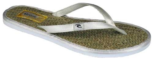 Rip Curl Straw Classic Sandal - Off White